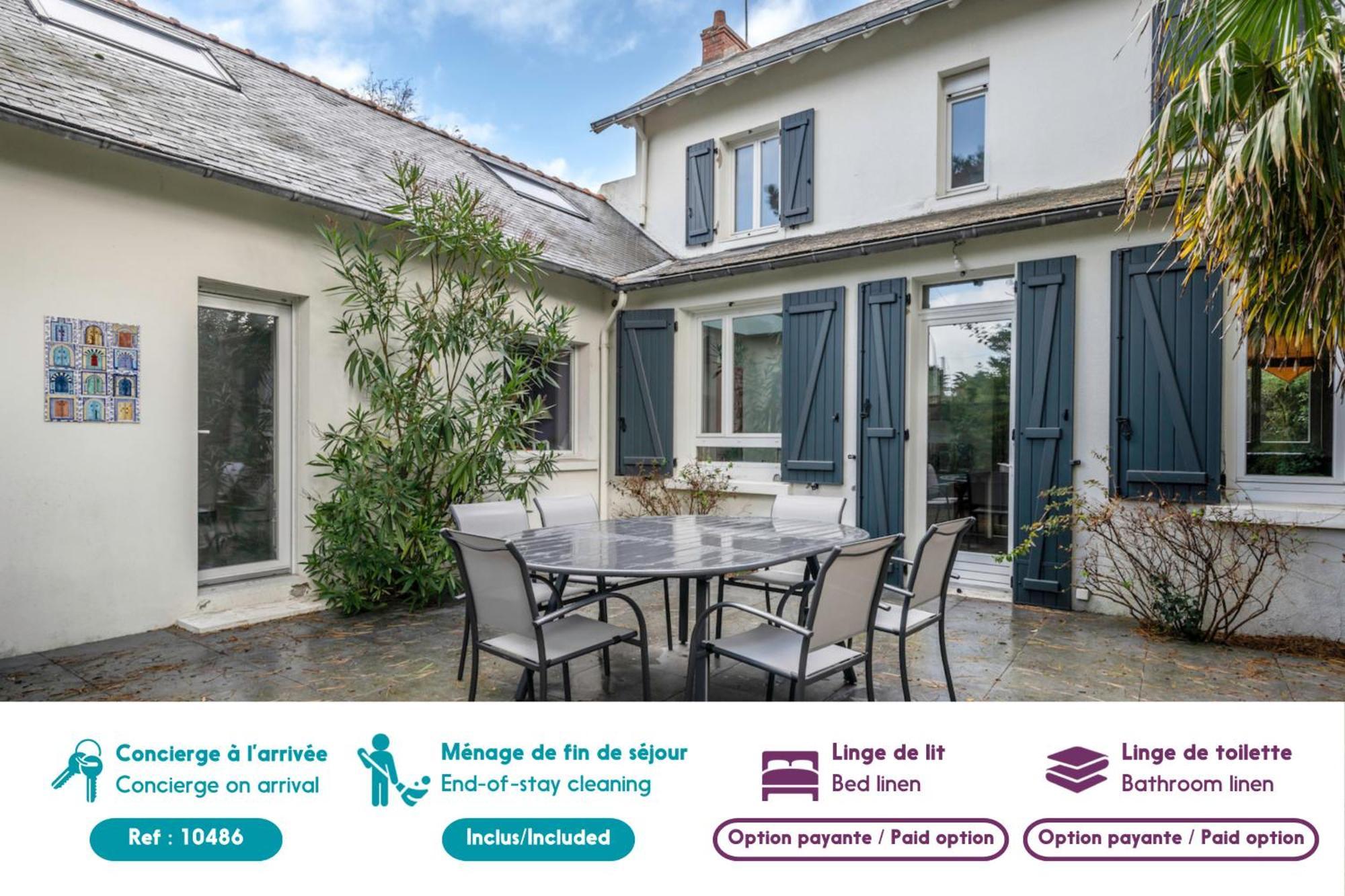 Villa « Les Libellules » Pour 8 Personnes La Baule エクステリア 写真